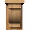 Ekena Millwork Alpine Rough Sawn Corbel w/Backplate, Western Red Cedar, 6"W x 10"D x 10"H COR06X10X10ALP01RWR - alternate 4